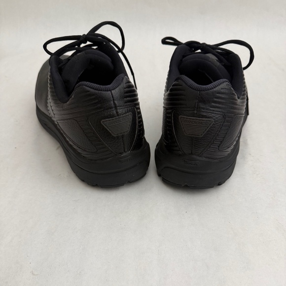 Brooks Addiction Walker 2 Mens Black Leather Walking Shoes Size 11D Worn Twice - Picture 3 of 9